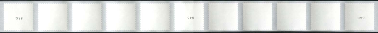 0,85€, Mi. Nr. 3652 III **, 11er Streifen Nr. 3stellig, kopfstehend, 5000er Rolle