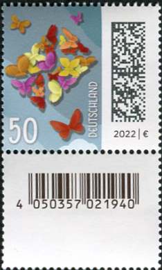 0,50€, Mi.Nr.3714 II **, SZ1, 2-3stellig gerade Nr. 