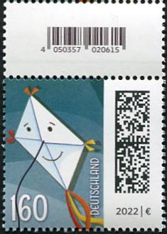 1,60€, Mi.Nr.3647 I **, SZ3 ohne Nr., EAN Code