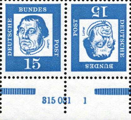 Bund ZDR K3 ** Unterrand mit HAN 315031 1