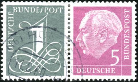 Bund ZDR W17 YI gestempelt