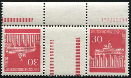 Berlin Zdr KZ 3a.2 ** mit Oberrand dgz, siehe RLV VIIIa/V