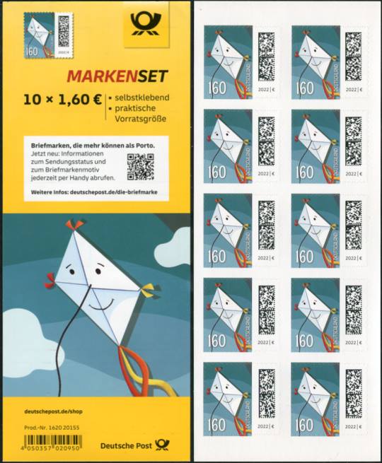 FB 116b I ** mit DMC Code, Produkt Nr. 1620 20155, Druck Giesecke + Devrient