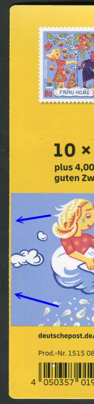 MH 121 ** Fehlfaltung links