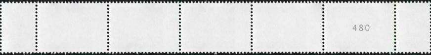 0,95€, Mi.Nr.3470 **  500er Rolle 5er Streifen 2x EAN Code B, Nr. Typ 2, 3stellig gerade Nr