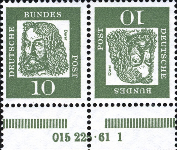 Bund ZDR K1 **  Unterrand mit HAN 015225.61 1