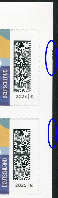 FB 145 ** RZ mit DMC Code, Produkt Nr. 1523 05006,  Druck Bagel