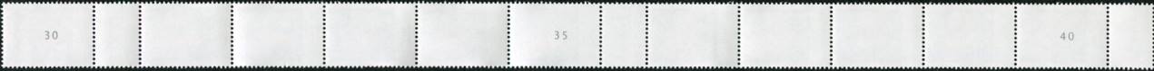 0,50€, Mi.Nr.3535 **  500er Rolle 11er Streifen 3x EAN Code B, Nr. Typ 2, 2-2-2stellig Nr, g-u-g