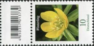 0,10€, Mi.Nr.3314 **  500er Rolle SZ3 ohne Nr., EAN Code A