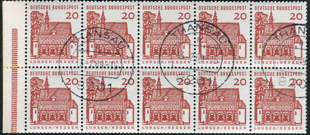H-Blatt 16 RLV IIIb gestempelt