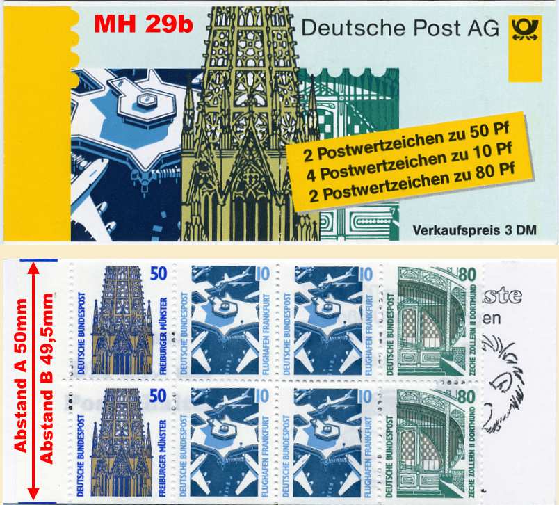 MH 29b ** B 49,5mm, NH