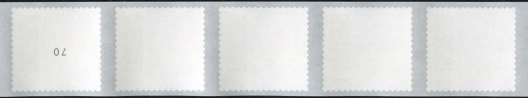 1,80€, Mi.Nr.3874 **, 5er Streifen 2stellig gerade Nr., kopfstehend, 100er Rolle