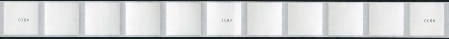 0,85€, Mi. Nr. 3652 III **, 11er Streifen Nr. 4stellig, kopfstehend, 5000er Rolle