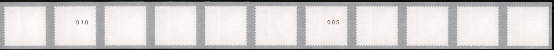 1,60€, Mi.Nr.3654IV ** 100er Rolle RE 11, Nr. , Typ E/IIb-w
