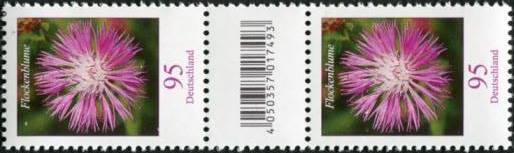 0,95€, Mi.Nr.3470 **  500er Rolle SZ2 mit 1 stelliger Nr. ungerade, EAN Code A