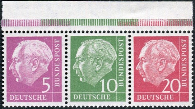 Bund ZDR W20 YI.I d ** Oberrand rechts