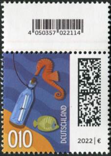 0,10€, Mi.Nr.3723 IIF ** ,SZ3 ohne Nr., EAN Code