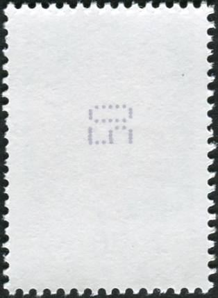 0,20, Mi.Nr.2471x Einzelmarke ** mit Nr. 2stellig gerade