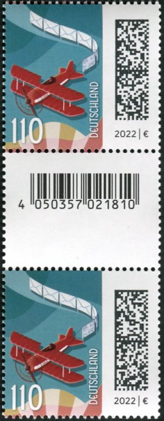 1,10€, Mi.Nr.3671 II ** 3. Auflage, SZ2 mit 2 stelliger gerader Nr.