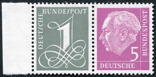 Bund ZDR W17 YI ** Rand mit RLV I