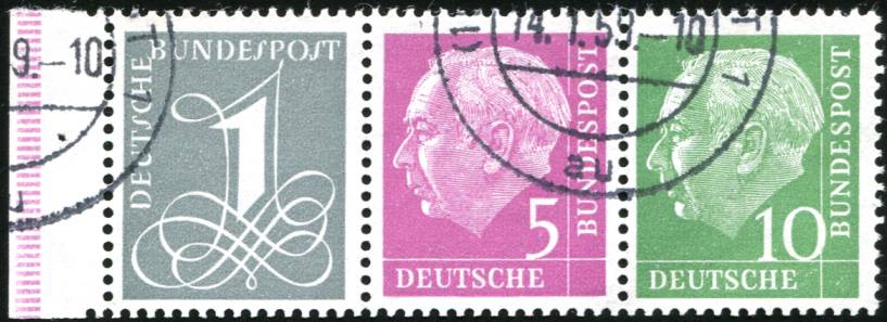 Bund ZDR W18 X gestempelt