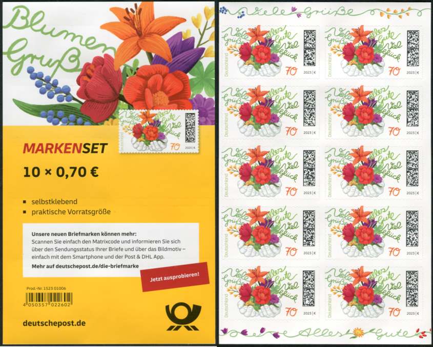 FB 126 ** mit DMC Code,  Druck GDL