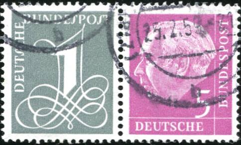 Bund ZDR W17 X gestempelt