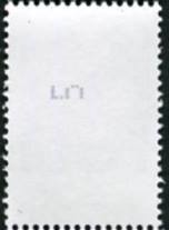 0,20€, Mi.Nr.3315 ** 200/500er Rolle, Einzelmarke mit 1 stelliger Nr.