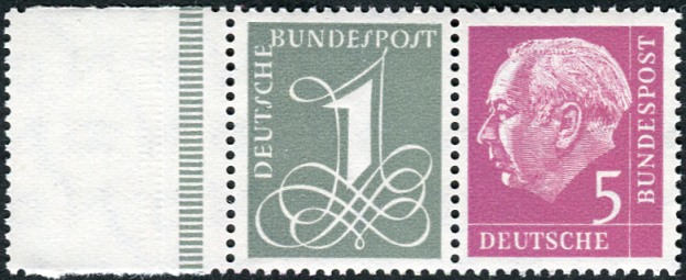 Bund ZDR W17 YI ** Rand- Zwischensteg mit RLV II