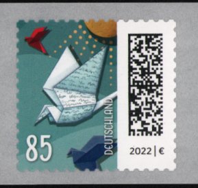 0,85€, Mi.Nr.3652 IV ** 500er Einzelmarke mit 3stelliger Nr. gerade(300)