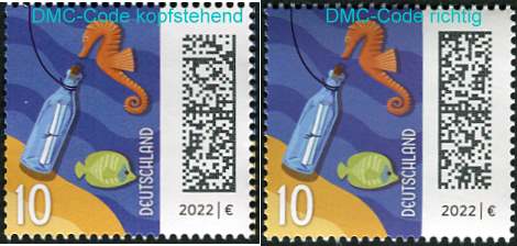 0,10€, Mi.Nr.3723 K ** Einzelmarke ohne Nr. ,Druck RJE