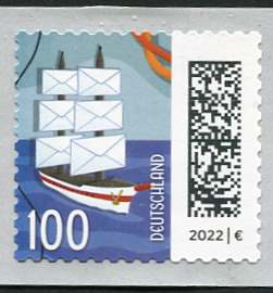 1,00€, Mi.Nr.3653 II ** 500er Einzelmarke mit 2stelliger Nr. ungerade(0)35