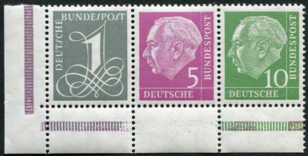 Bund ZDR ER W18 X .2 ** Eckrand unten links