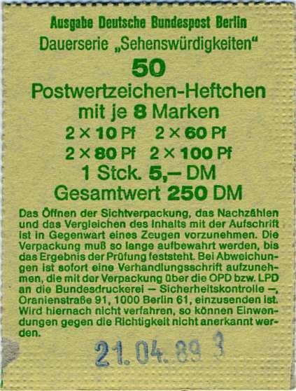 MH 15 Blisterdeckel