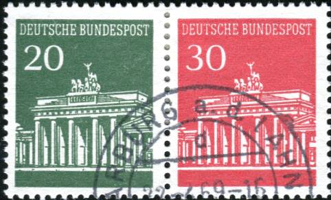 Bund ZDR W28 gestempelt