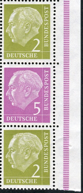 Bund ZDR S18 ** mit Seitenrand