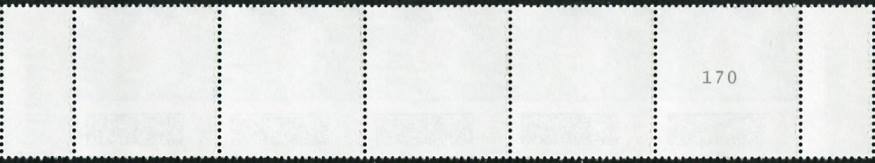 0,10€, Mi.Nr.3723 II ** ,5er Streifen mit 3stelliger Nr. gerade, 2x EAN Code