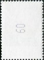2,20€, Mi.Nr.3414 ** 100er Rolle, Einzelmarke mit 2 stelliger Nr. gerade