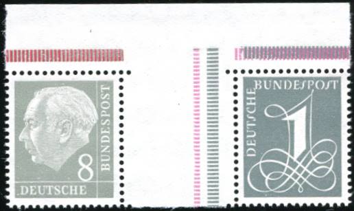 Bund ZDR WZ15 aIV YII ** Oberrand links