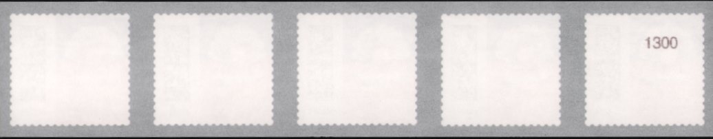 0,95€ , Mi. Nr. 3903 **, 5er Streifen mit 4stelliger Nr. gerade, 5000er Rolle