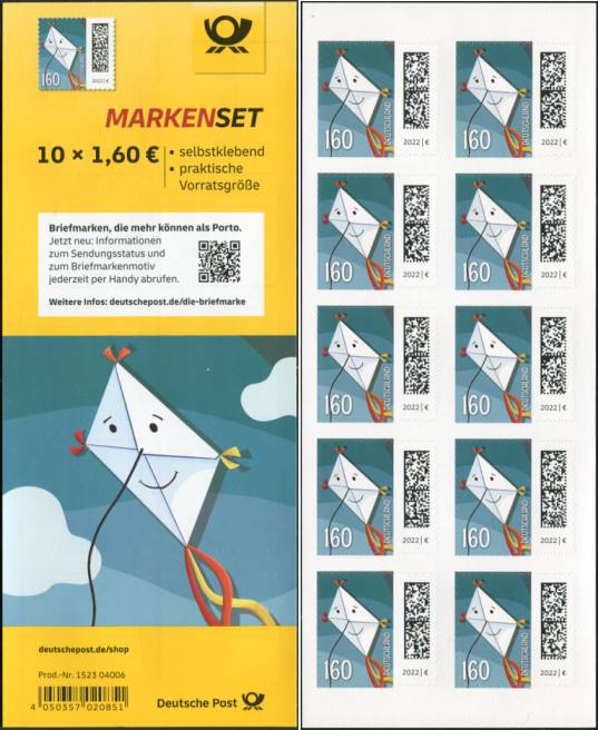 FB 116aI ** mit DMC Code, Produkt Nr. 1523 04006, Druck Giesecke + Devrient