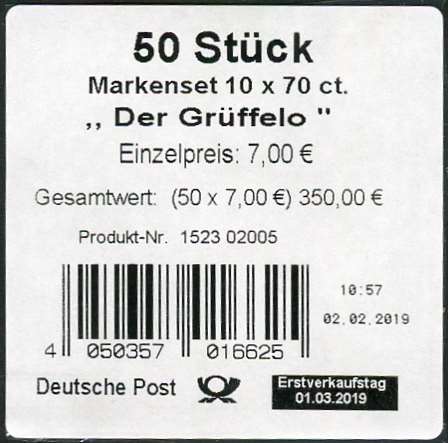 FB 086 Verpackungslabel