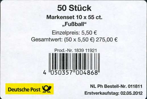MH 88 I + II Verpackungslabel