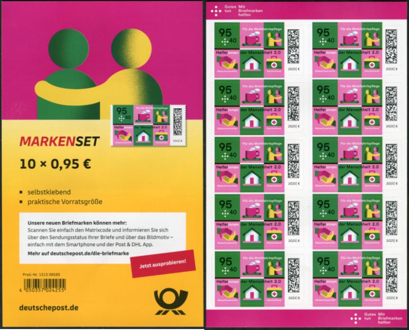 FB 146 ** mit DMC Code, Proddukt Nr. 1515 08585,  Druck Enschedé