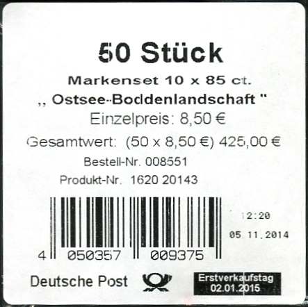 FB045 Verpackungslabel ohne DHL Code