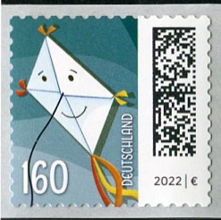 1,60€, Mi.Nr.3654 III **, Einzelmarke 2stellig gerade Nr., kopfstehend, 500er Rolle