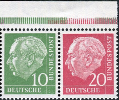 Bund ZDR W21 YI.I d ** Oberrand rechts