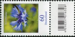 0,60€, Mi.Nr.3468 **  200er Rolle SZ1 mit 1 stelliger Nr. ungerade, EAN Code A