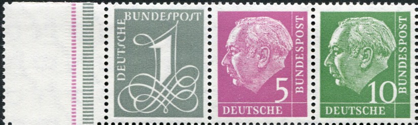Bund ZDR W18 YI ** Rand- Zwischensteg mit RLV III
