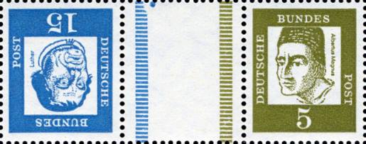 Bund ZDR KZ 2.2 ** Strl mit Punkt oben